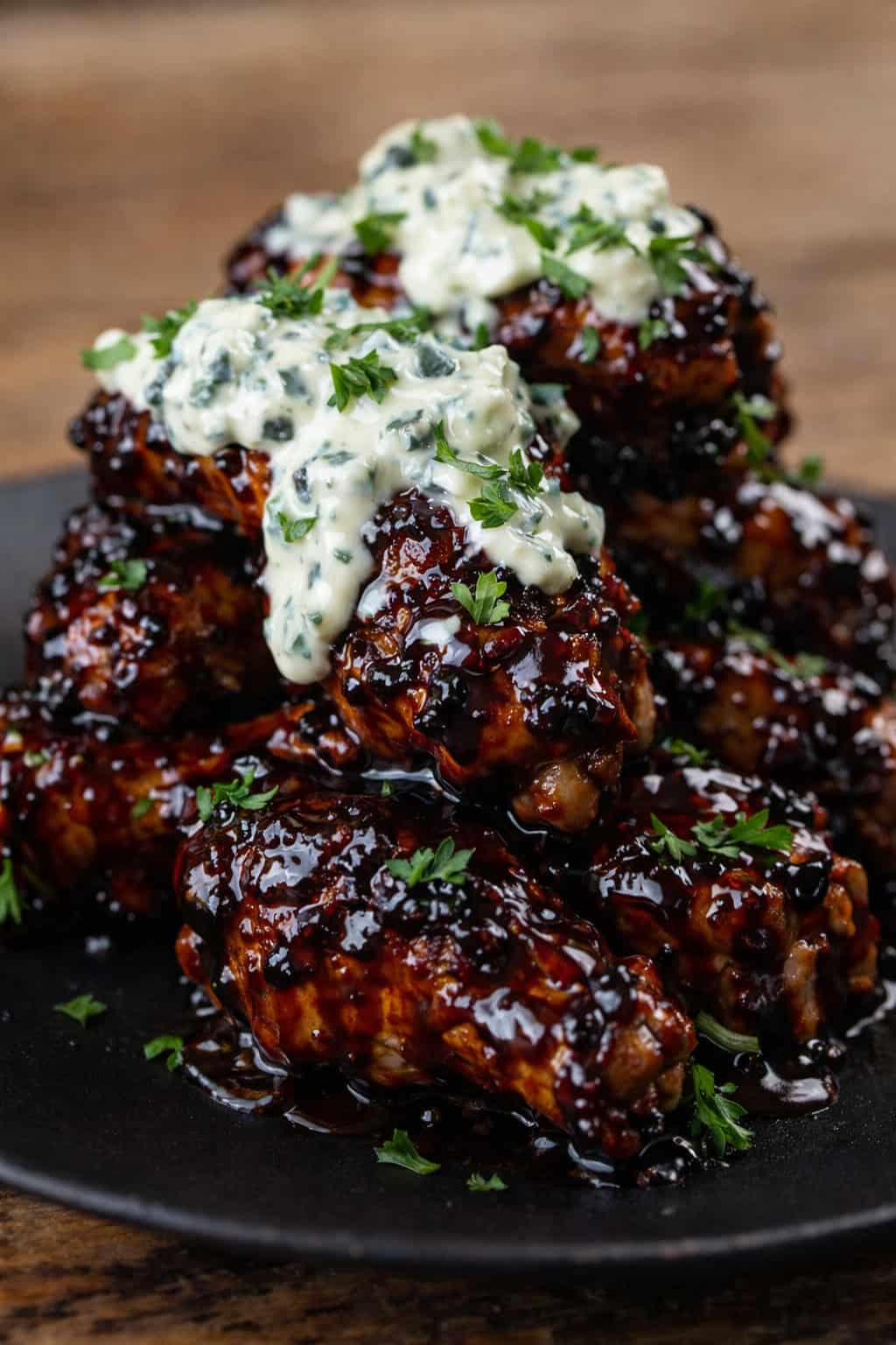 Buffalo hotwings & Blue Cheese Sauce