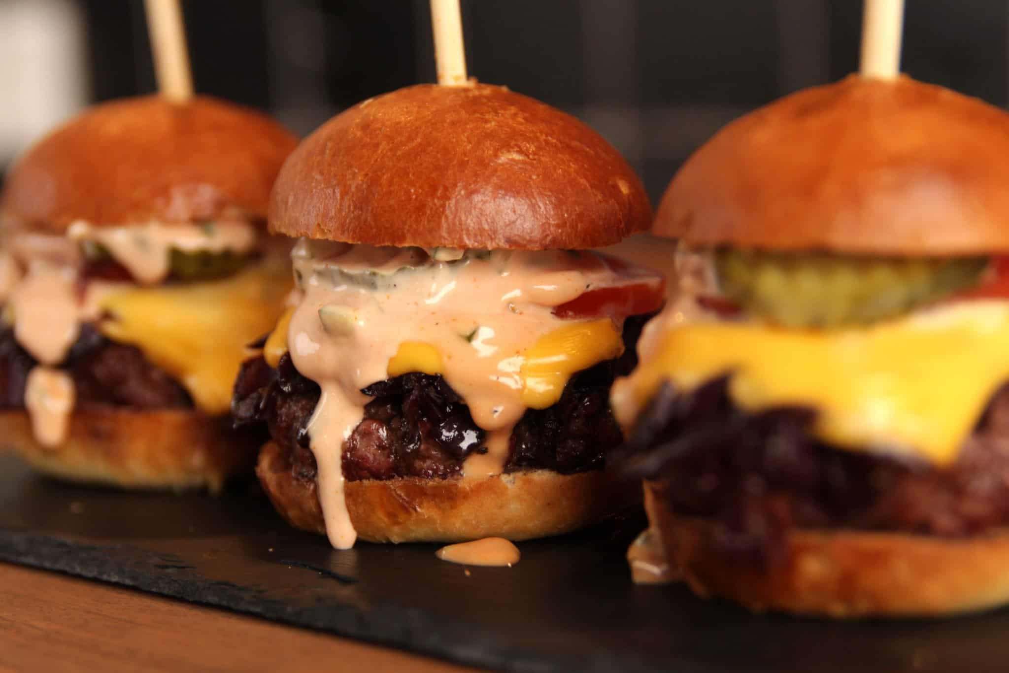 Zelfgemaakte Hamburgers