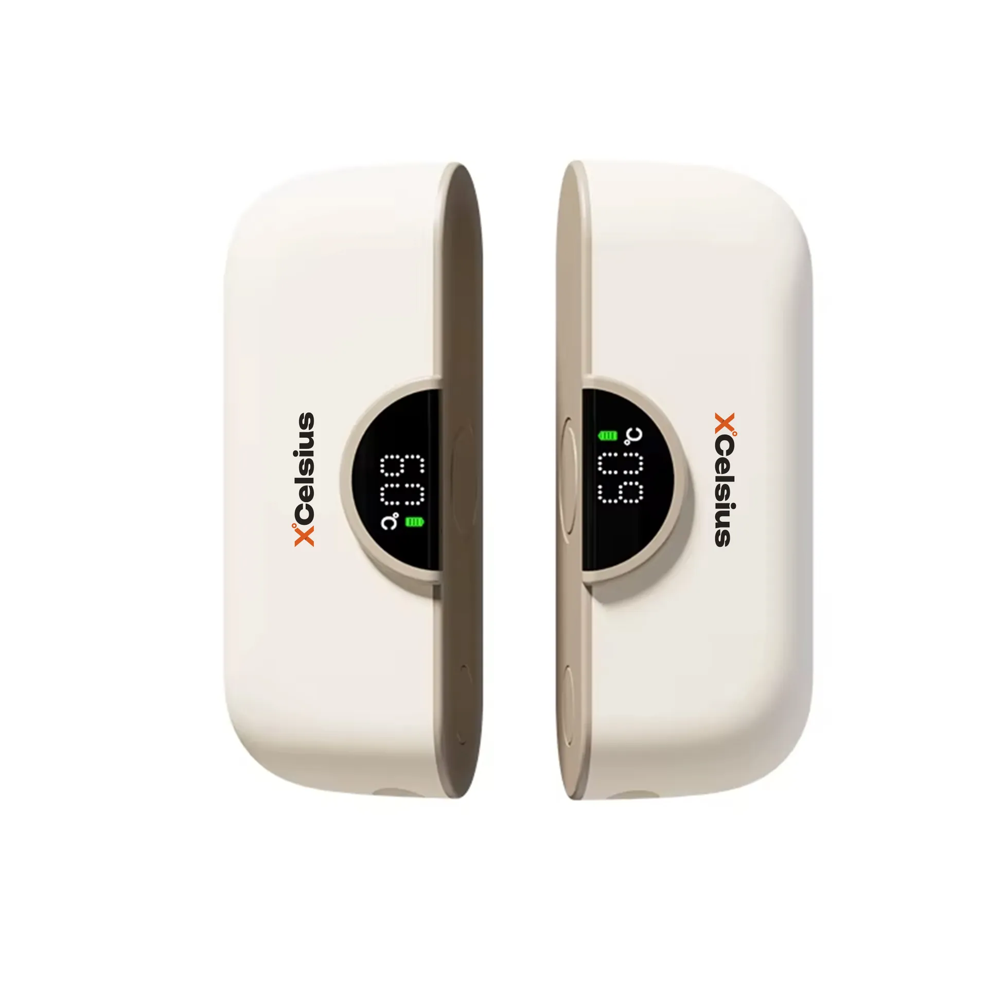 Handwarmers oplaadbaar - Beige